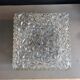 Moulded glass ceiling light