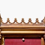 Neo-Gothic walnut cardboard box