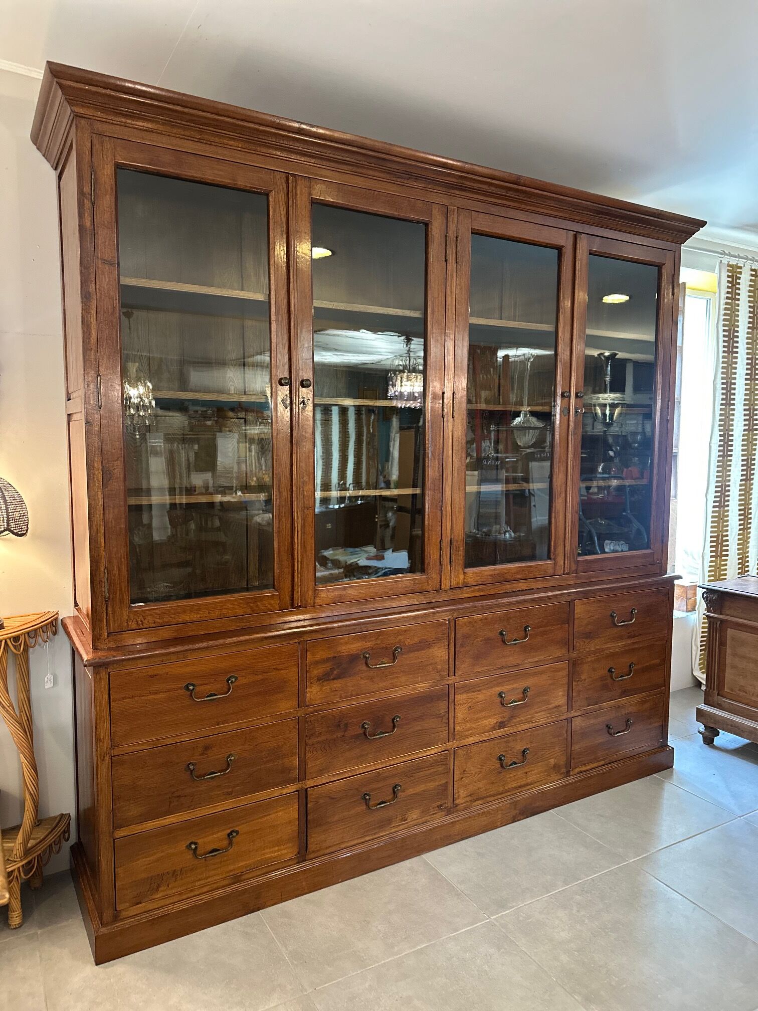 Oak display cabinet 1920