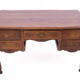 Antique double-sided desk, France, around 1880.