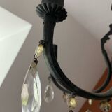 Lustre ancien  Pampilles