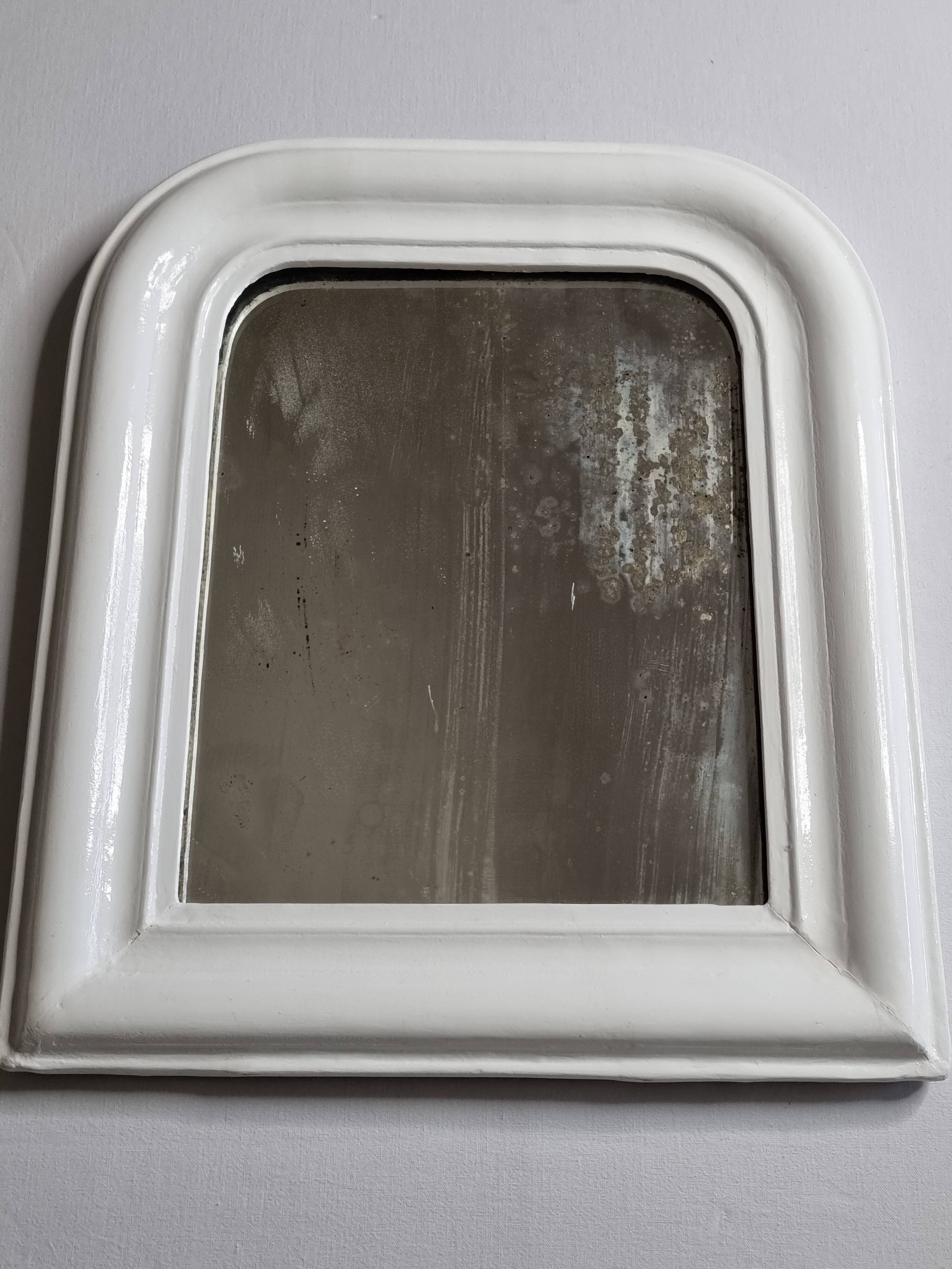 Vintage Louis Philippe style table mirror 46 cm x 40 cm