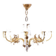 Chandelier, Northern Europe, mid 20th century.