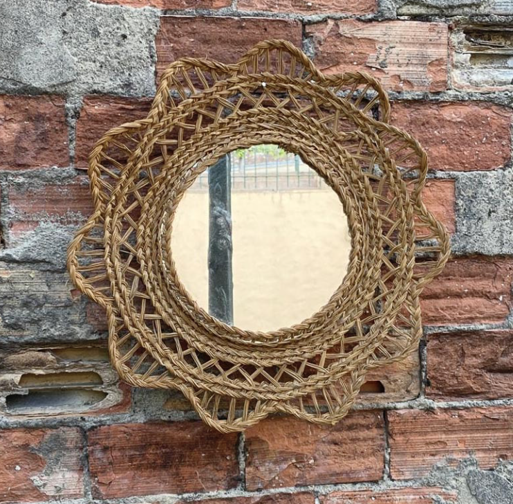 Braided mirror, 60s