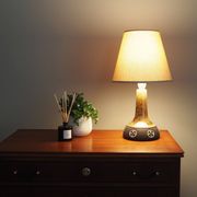 Bedside lamp, Danish design, 1960s, production: Frank Keramik