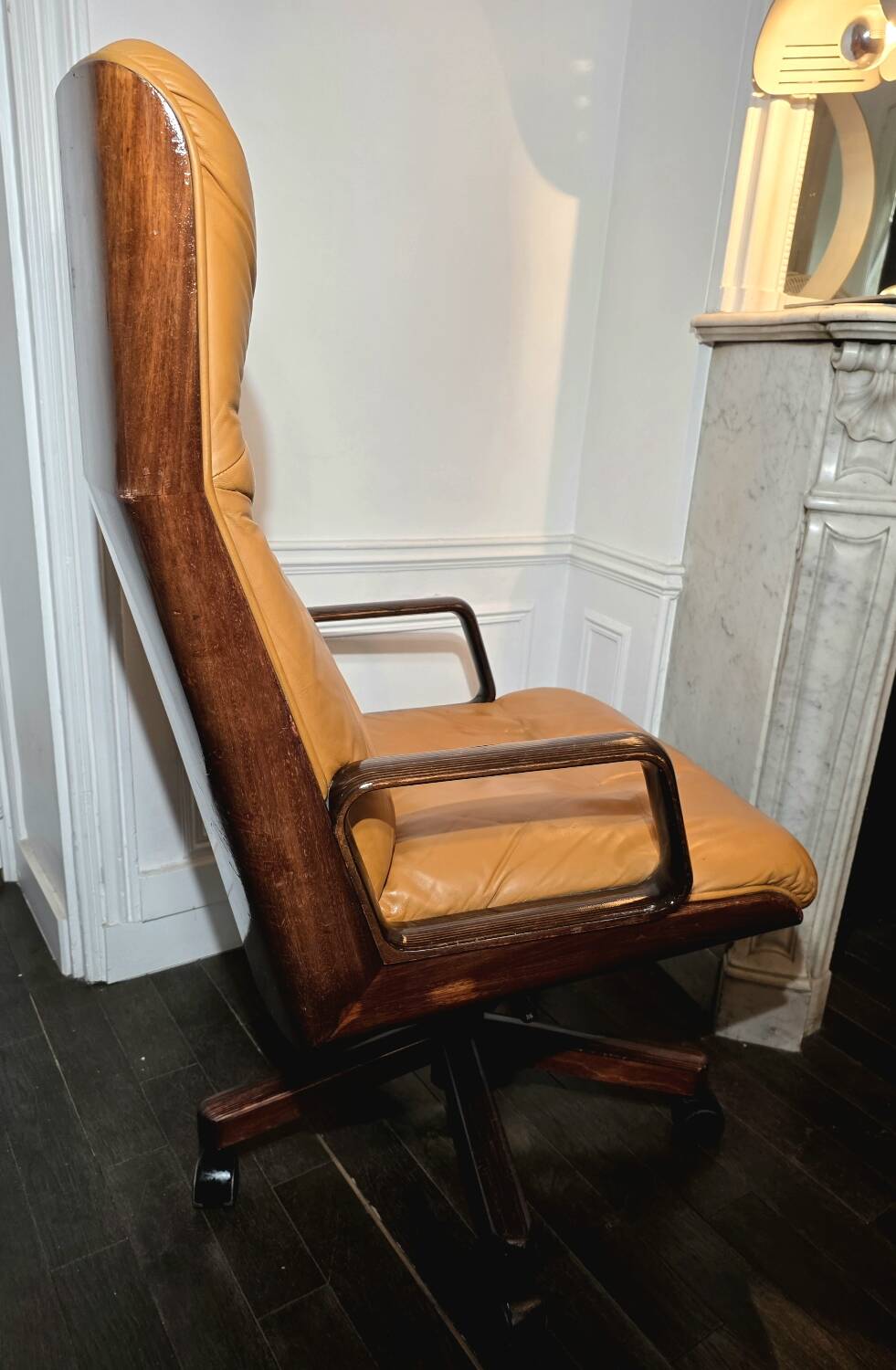 Kiruna executive chair by Studio Tecnico Vaghi (1970s) – Cu