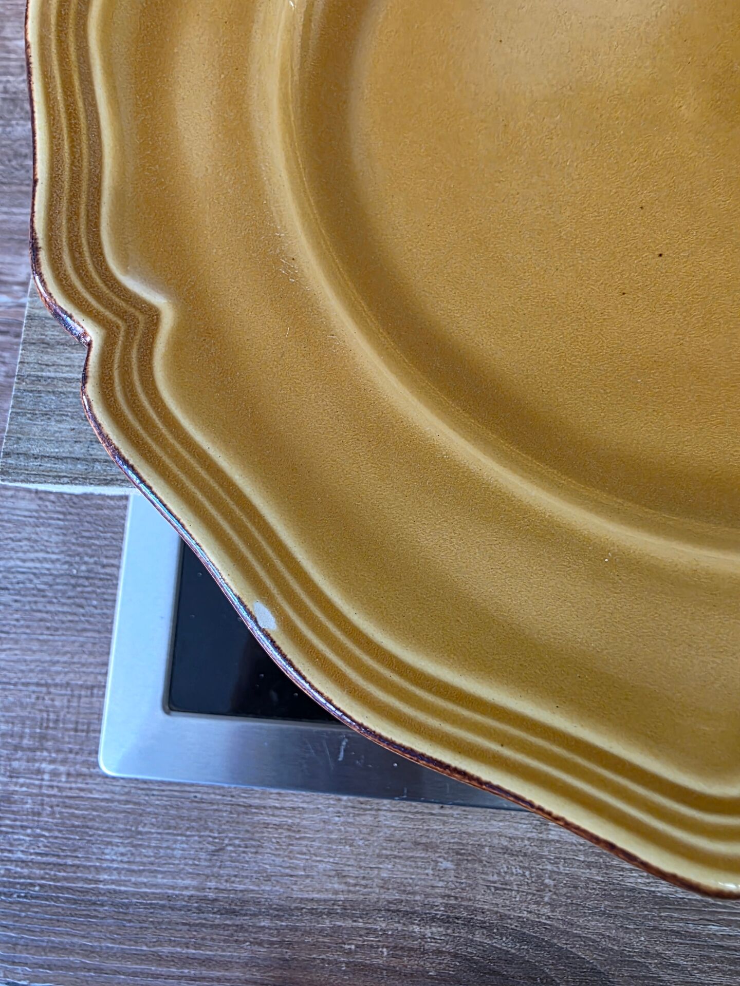4 assiettes Dieulefit milon terre vernissée