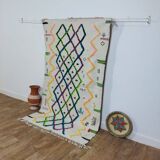 Handmade Moroccan Berber rug 222 x 128 cm