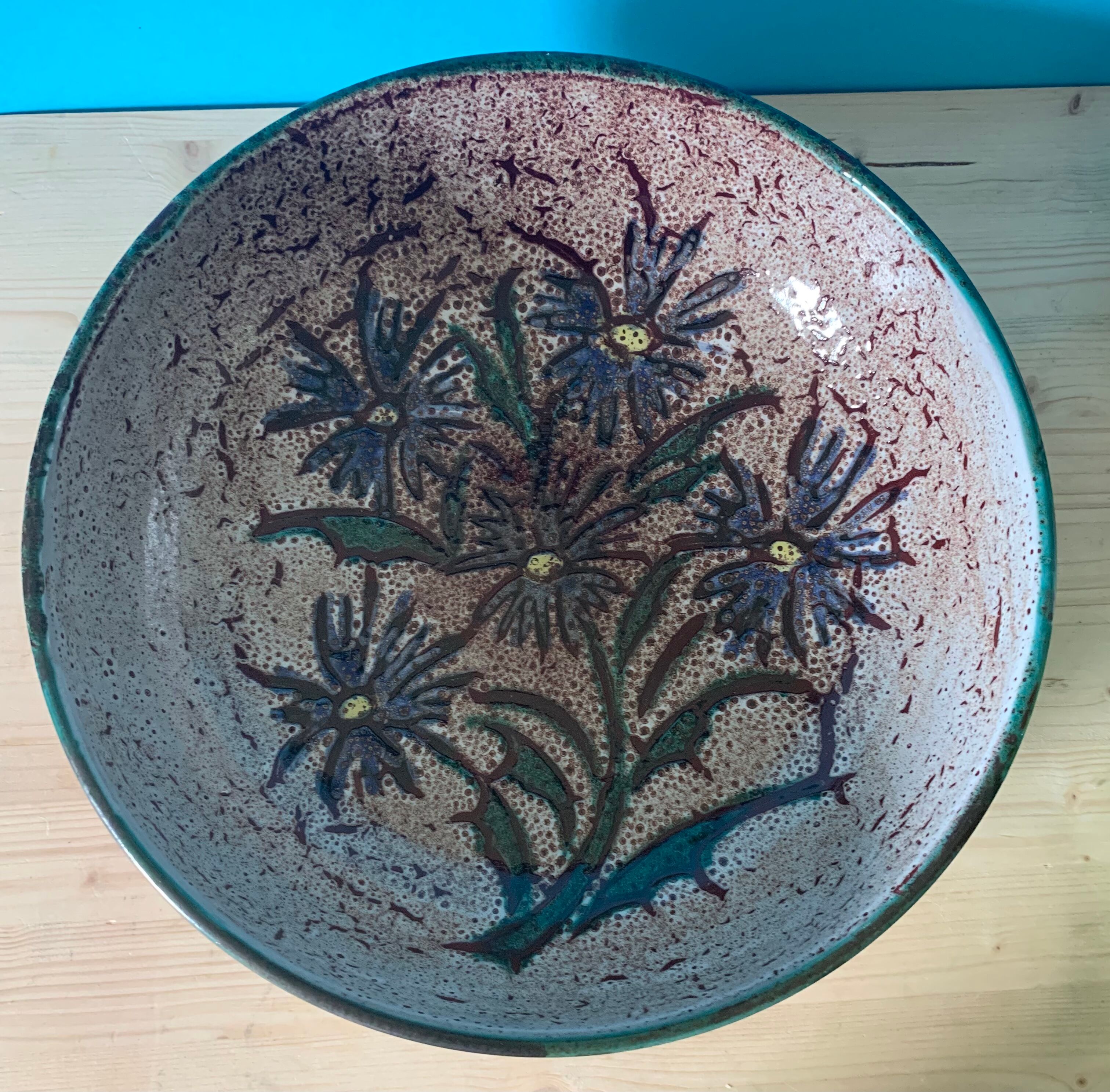 Salad bowl Vallauris Daniel Etienne