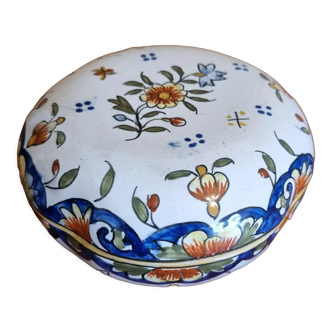 Jewelry box Faience Desvres Henri Delcourt