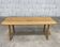 Banc en chêne vintage des années 1950