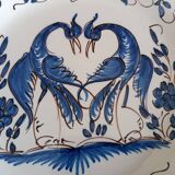 Set of 3 Vieux Moustiers plates