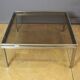 Table Basse carrée par Guy Lefèvre pour la maison Jansen vers 1970