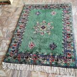 Tapis vintage rabbat 70's 123x137cm