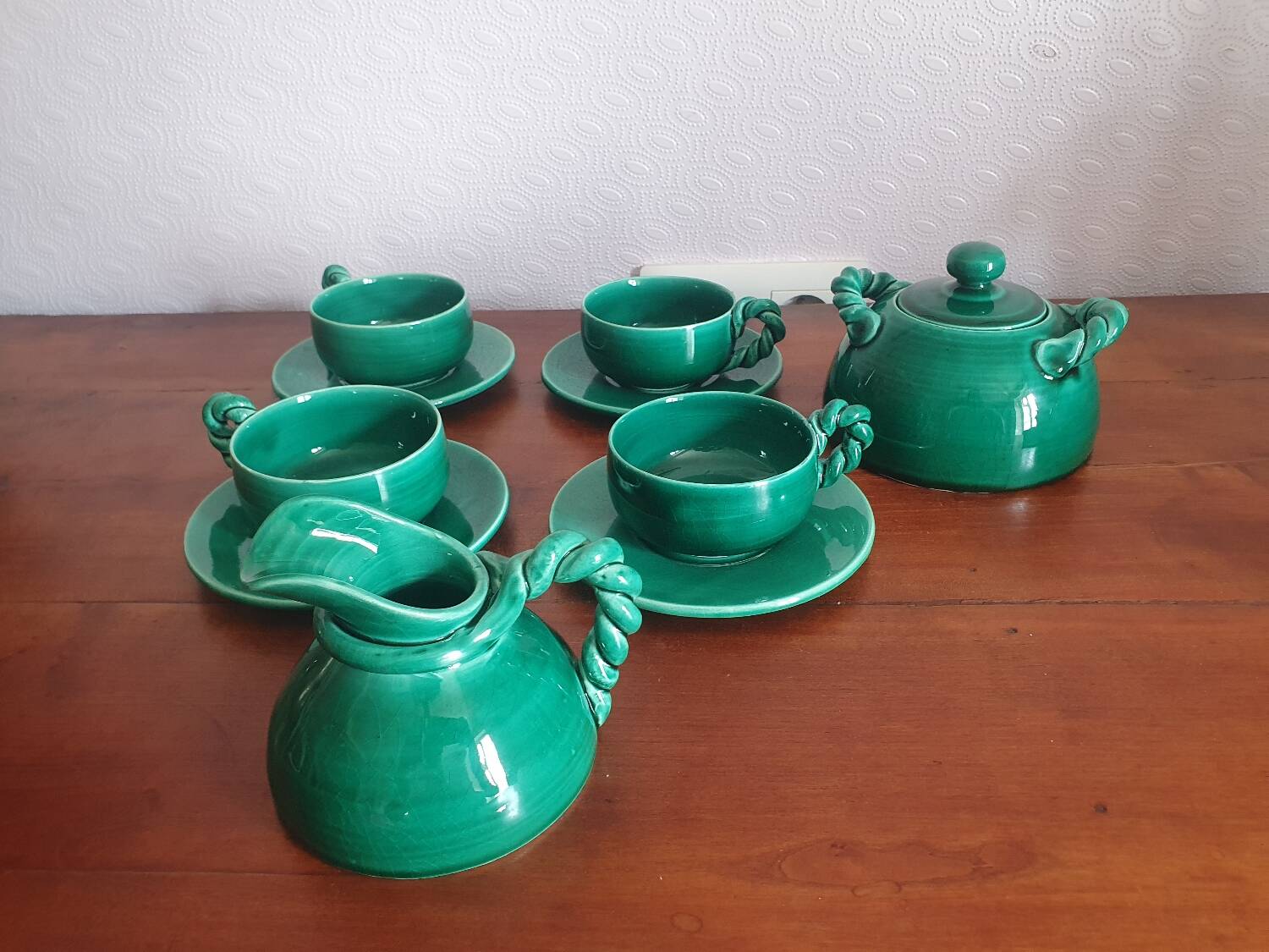 Vintage coffee service by Cerenne Vallauris