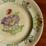 Longwy Hand-painted collector's plate
