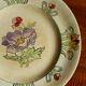 Longwy assiette de collection peinte à la main