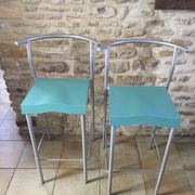 Pair of vintage stools hi glob by Philippe Starck, Kartell