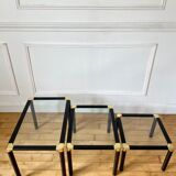 Pull-out coffee tables from the 70s