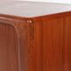 Buffet with roller shutter doors, Danish, vintage, teak, produced by Dyrlund.