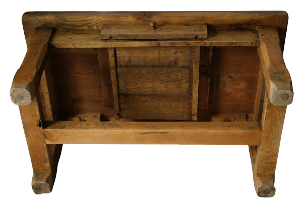 Solid oak table country 50s