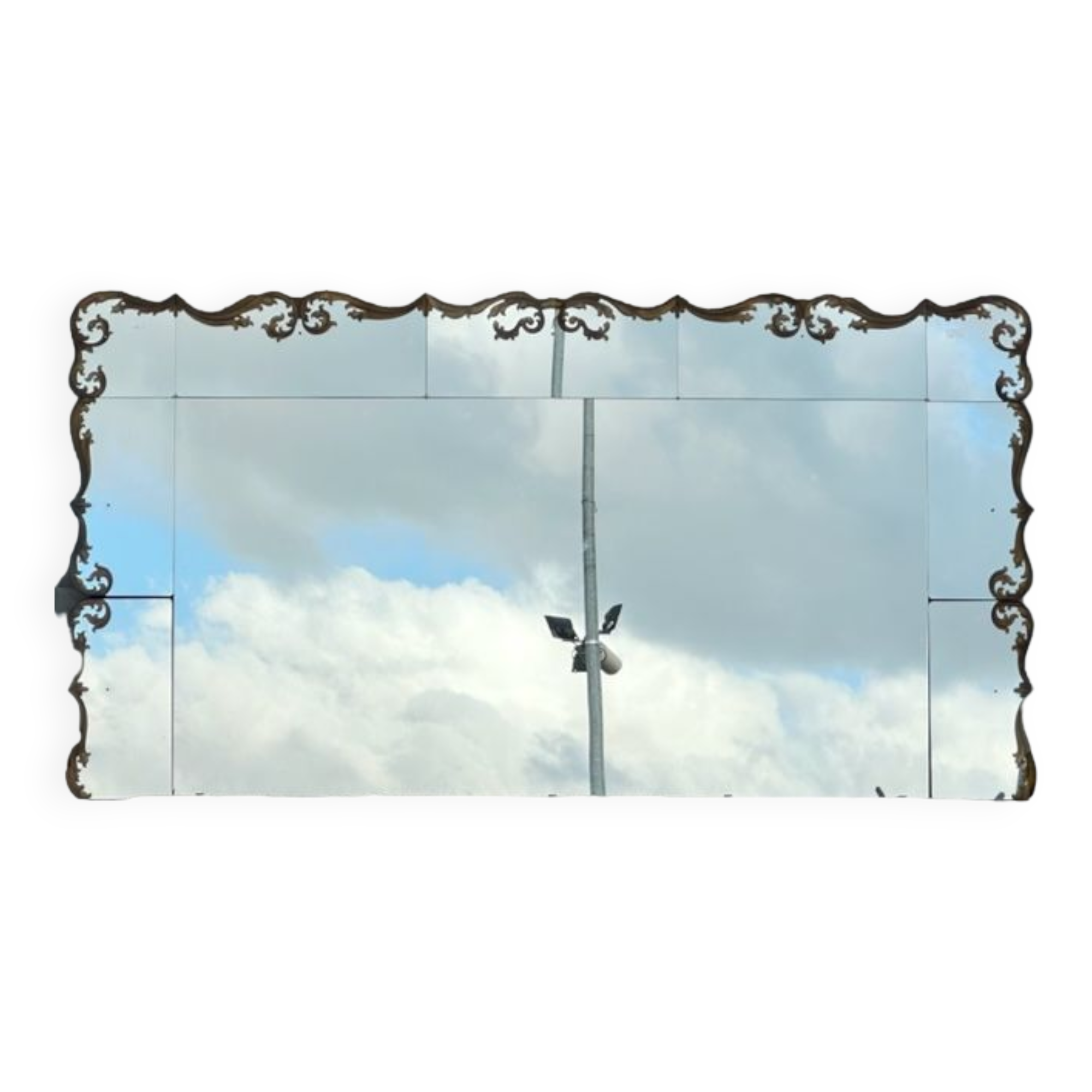 Miroir de brasserie 115x221 cm