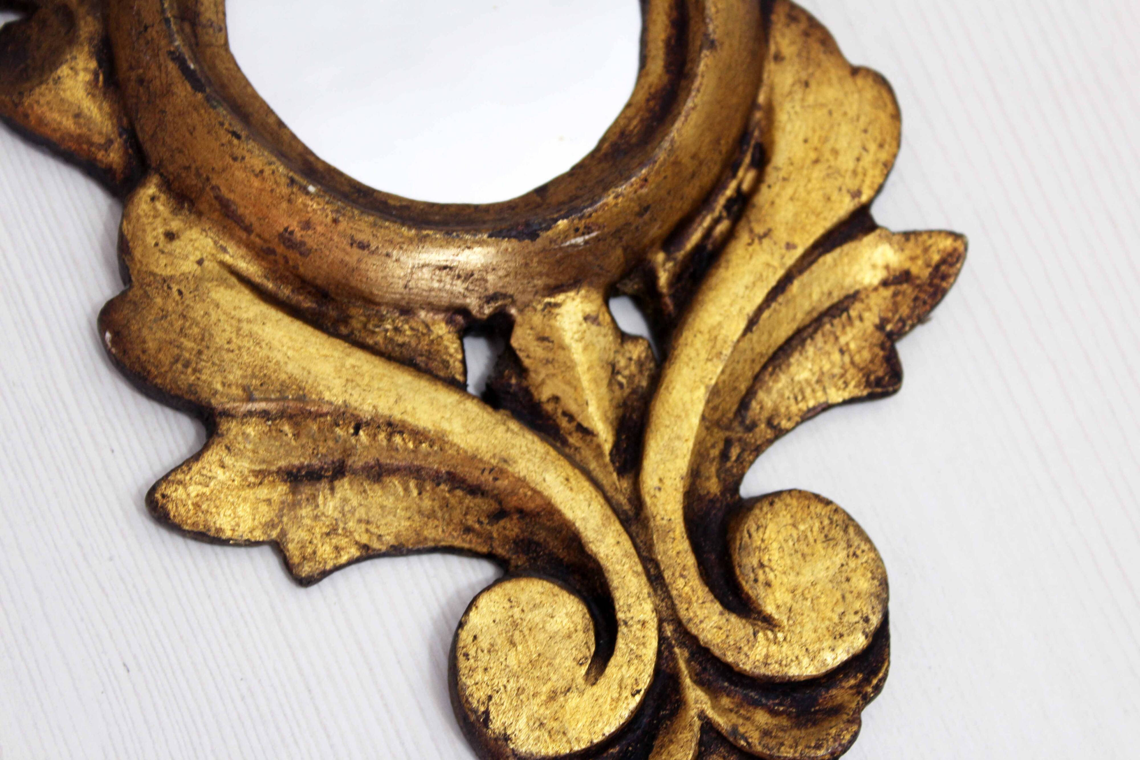 Small baroque style mirror