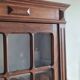 Antique glass-fronted Parisian wardrobe