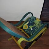Rocking-chair customisé
