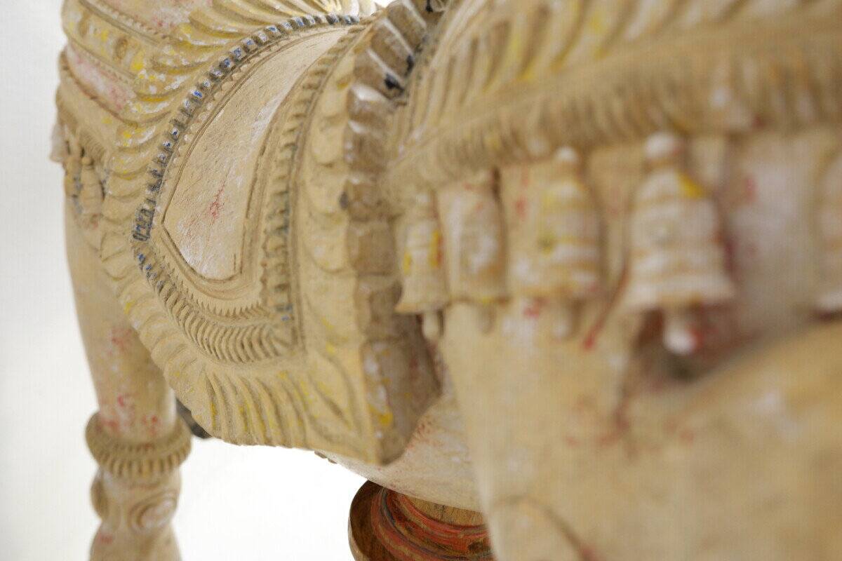 Wooden horse, India