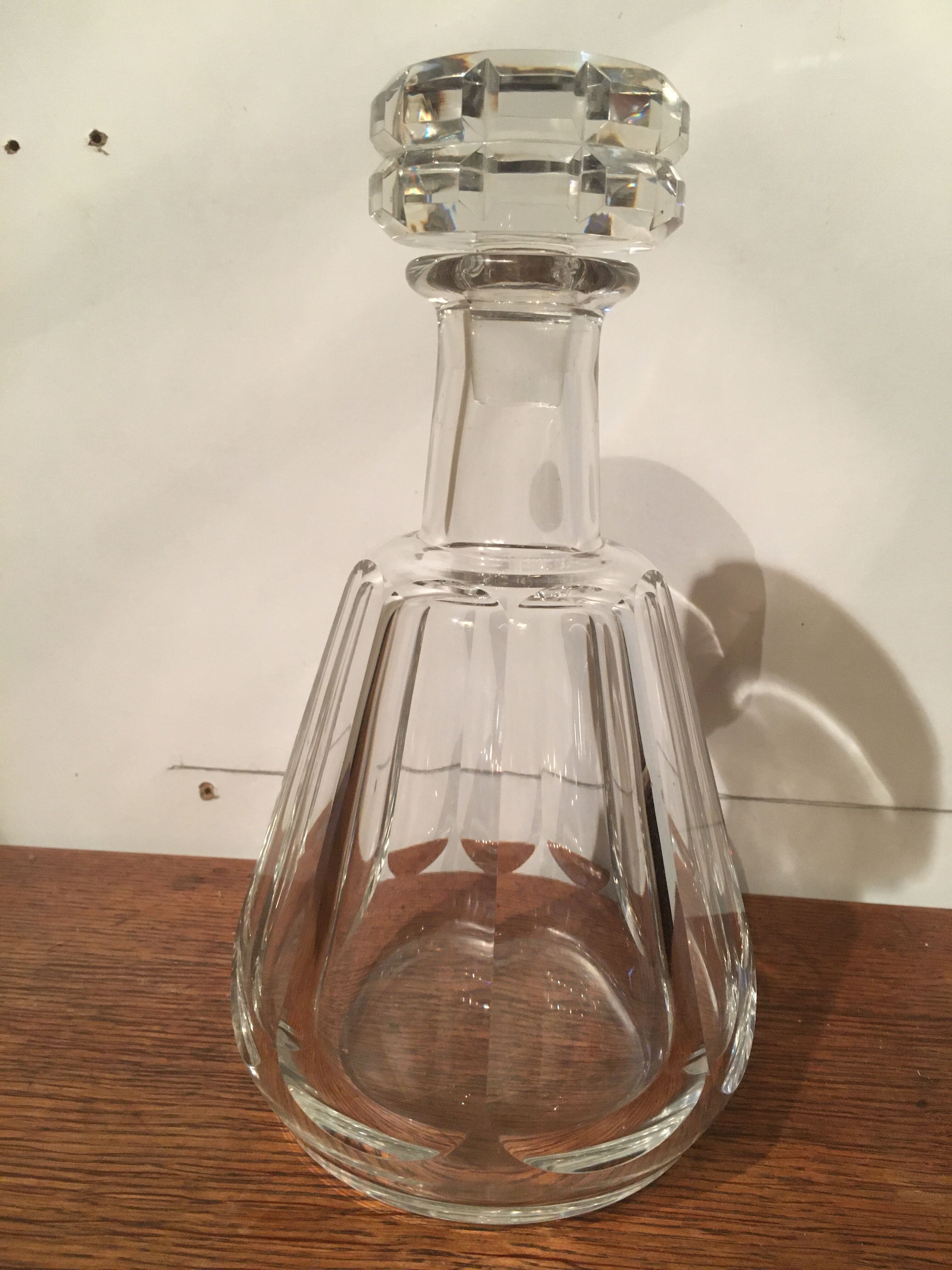 Crystal decanter "Baccarat"