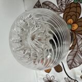 Mushroom lamp chrome murano snaidero italy spage-age 1970