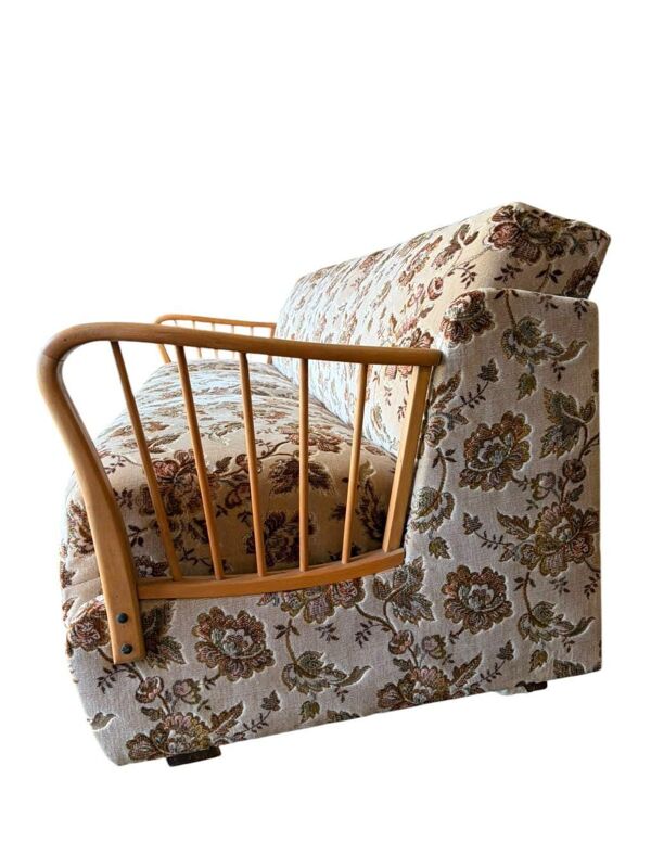 Canapé vintage fleuri / daybed / canapé