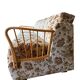 Canapé vintage fleuri / daybed / canapé