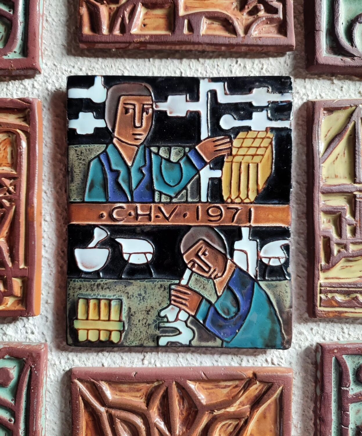 Ceramic painting 1971