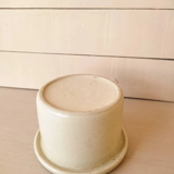 Vintage stoneware pot "La Ménagère".