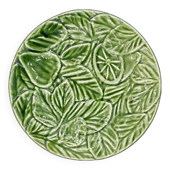 Small Vintage Portuguese Majolica Plate