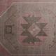 Tapis de couloir turc vintage 87x846 cm