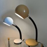 White Eyeball Desk Lamp 70s