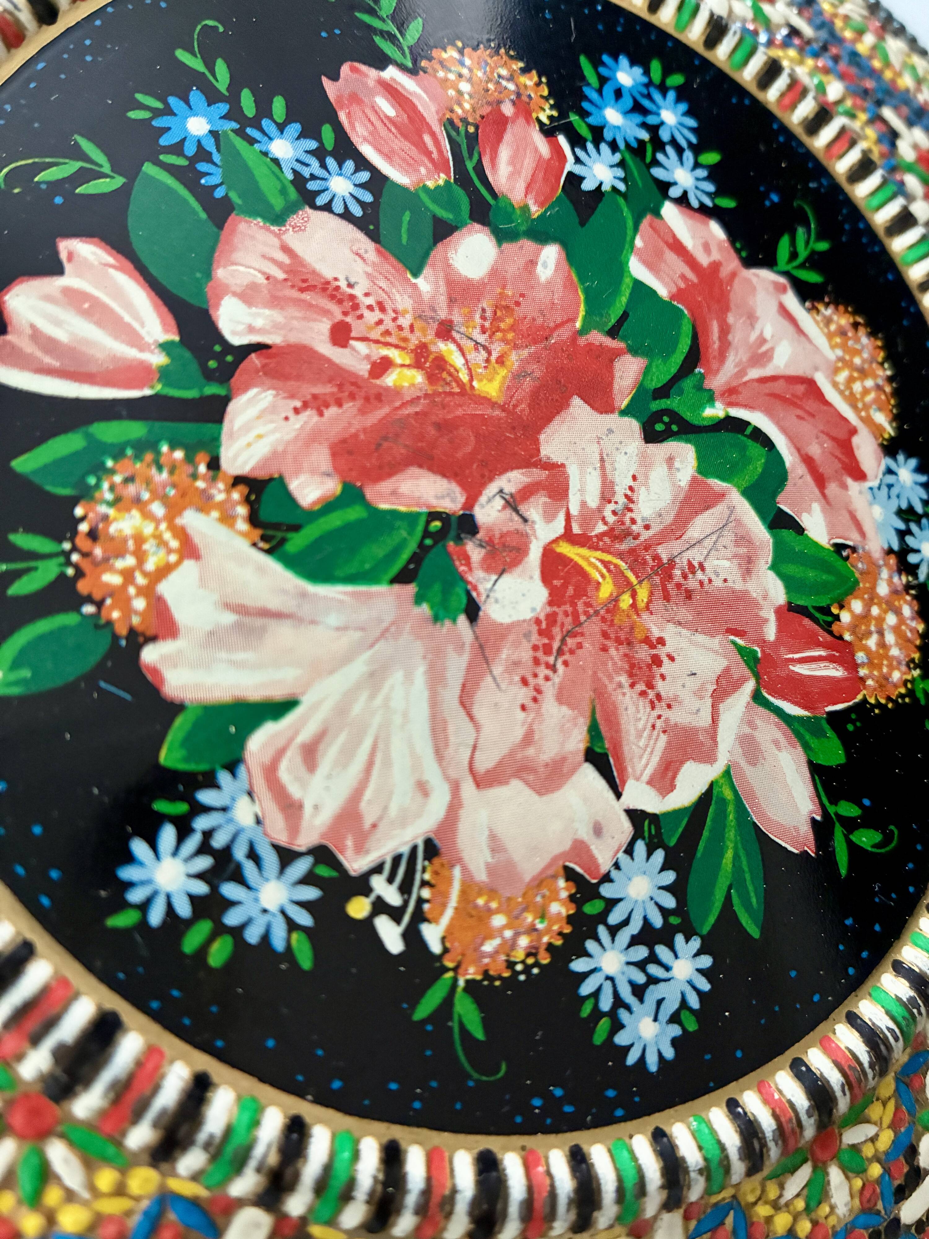 Metal box Holland mosaic style