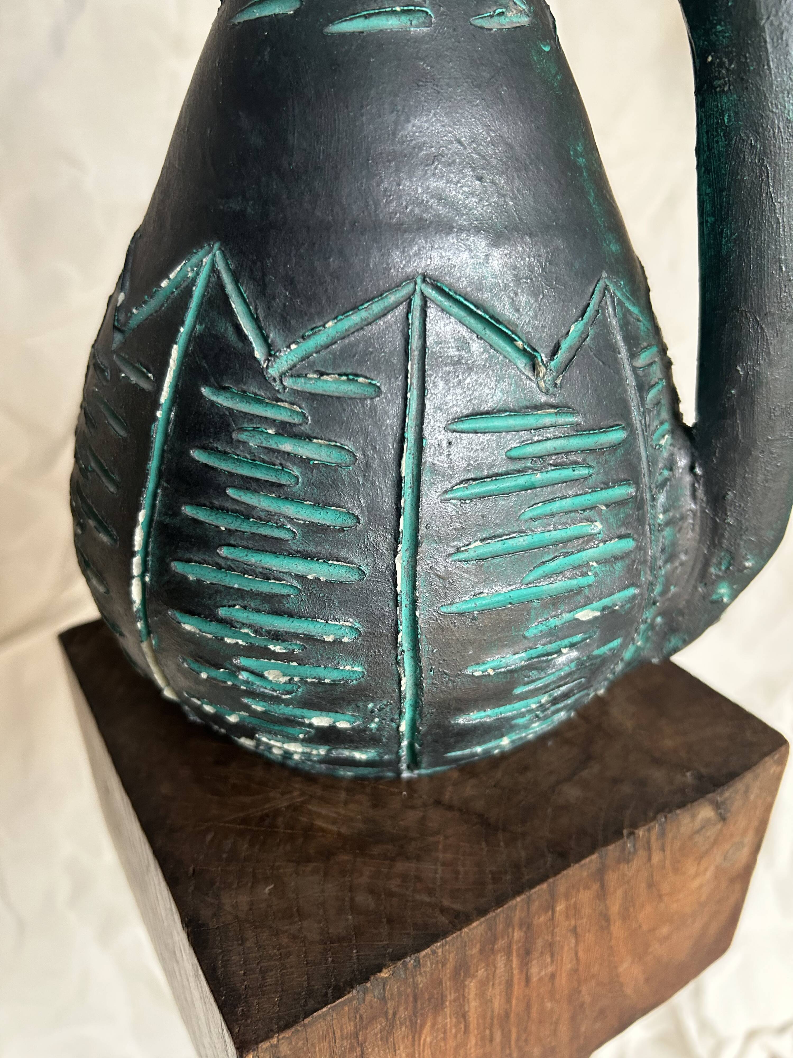 Brutalist pitcher from the 50s/60s.