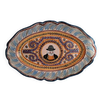 Henriot Quimper decorative plate