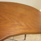 Table basse vintage forme haricot