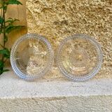 2 glass bottle coasters