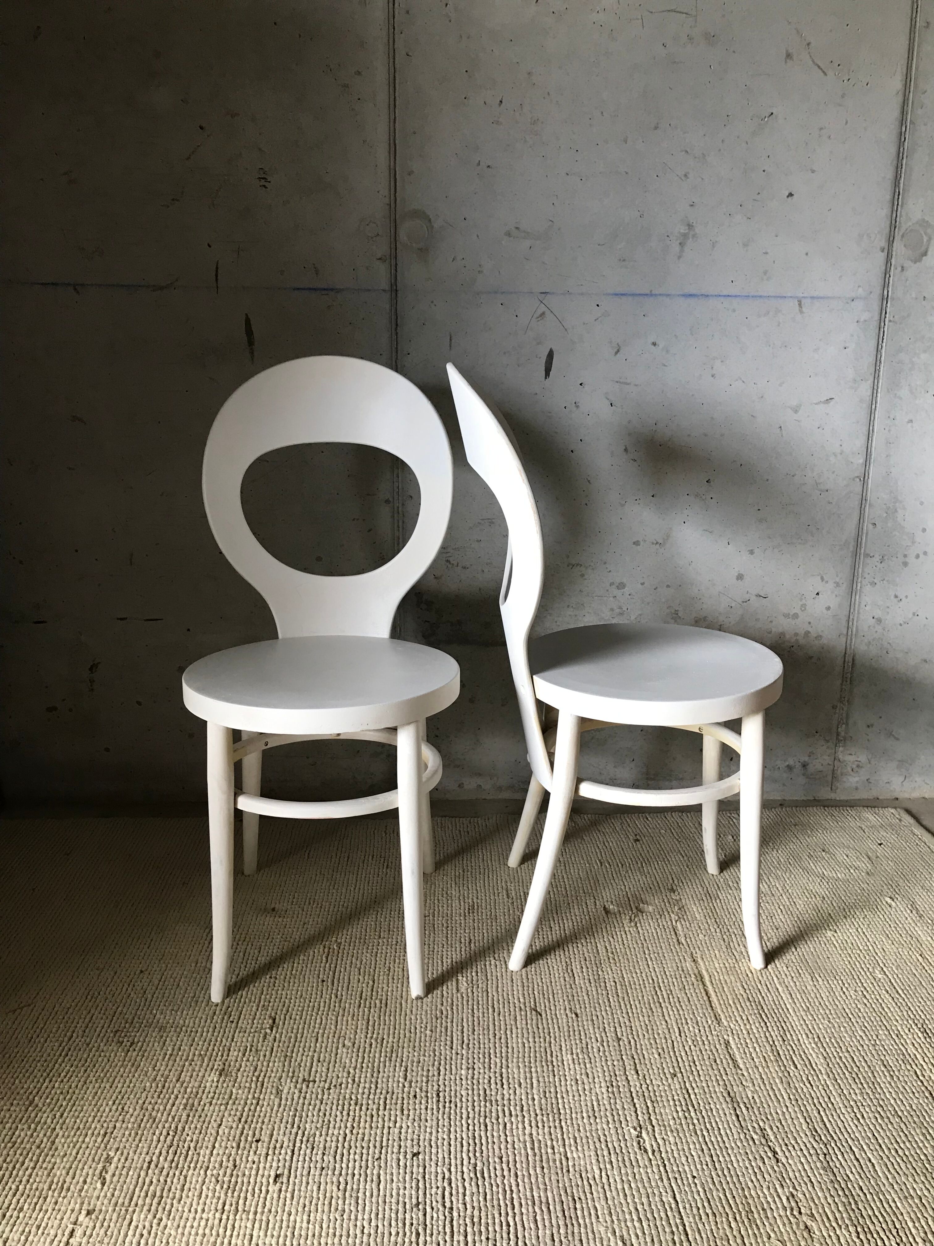 Paire de chaises mouette Baumann