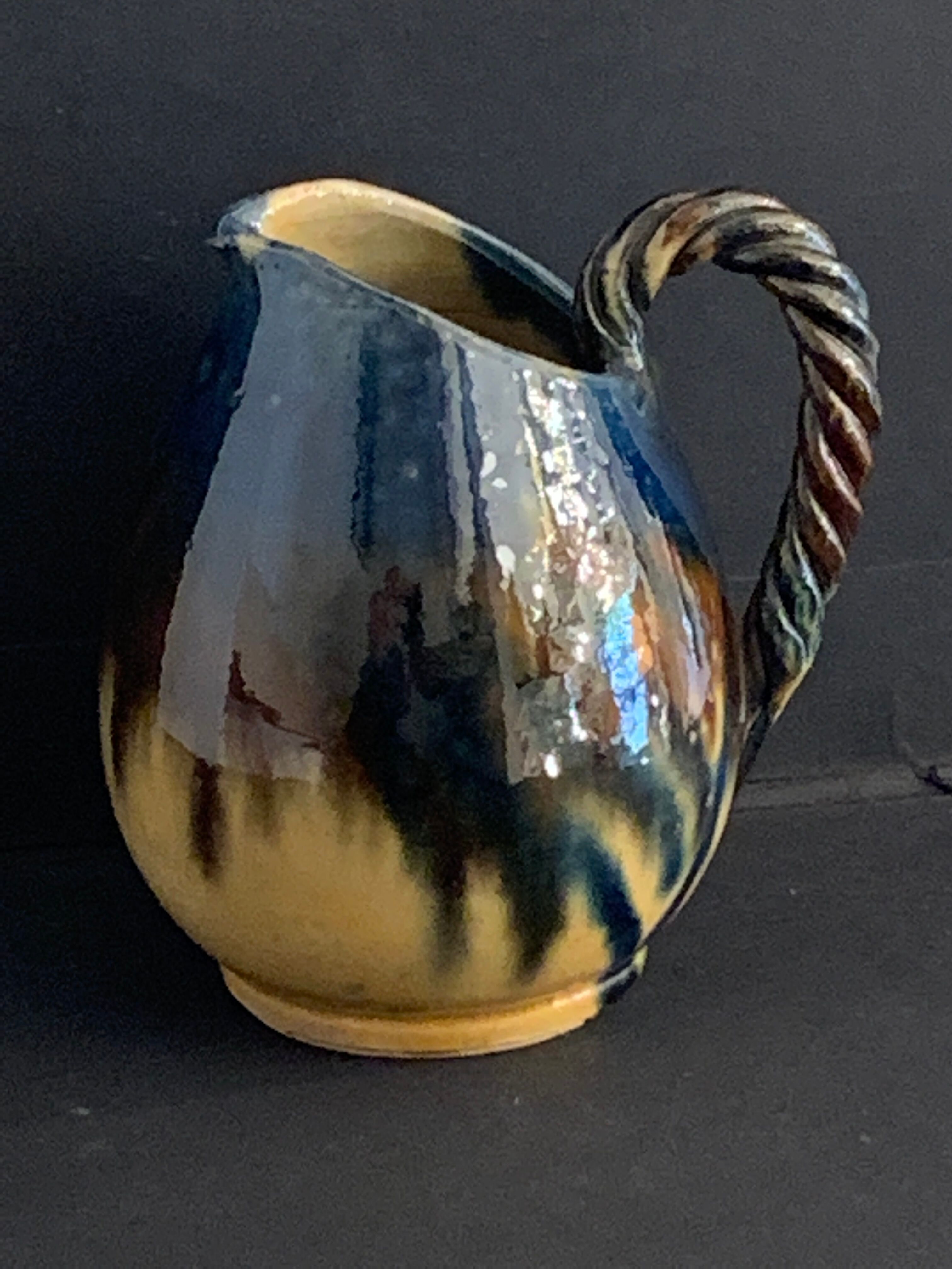 Ceramic pitcher, FPP Vallauris, 1960