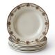 6 deep plates Léon Graves Clairefontaine