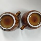 2 tasses à déjeuner Digoin Sarreguemines