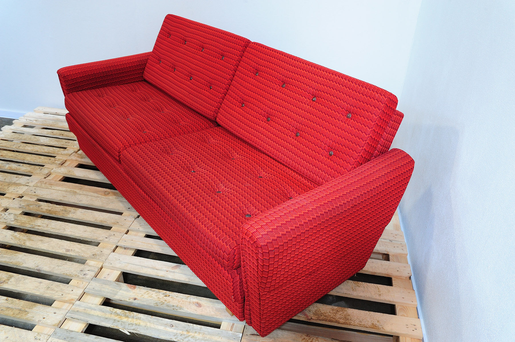 Ensemble de salon vintage bloc de l’Est, Tchécoslovaquie, années 1970