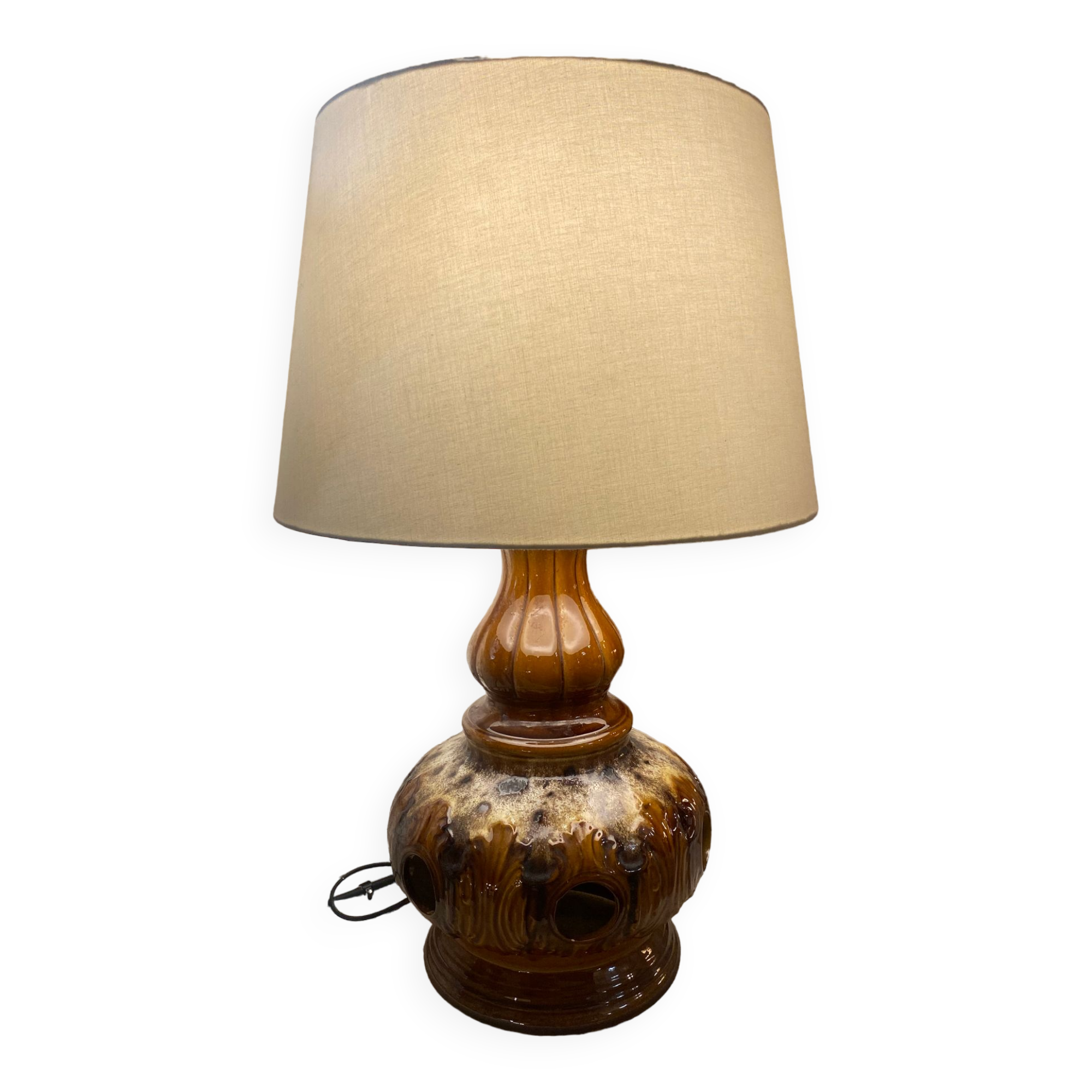 Lampe céramique West Germany